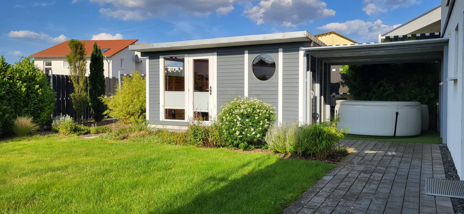 traumhafter Bungalow mit Mittellandkanal Blick
