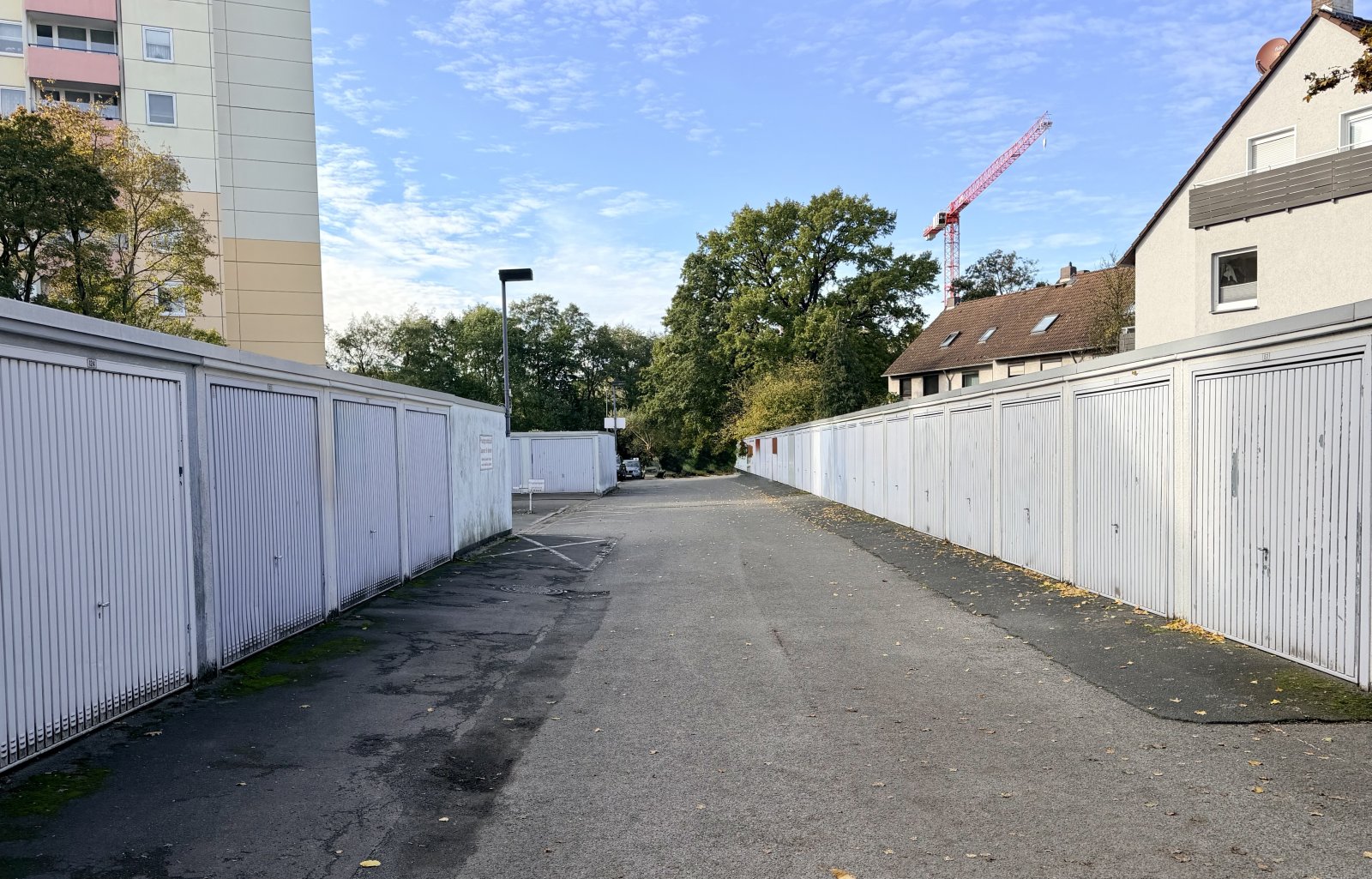 34 Garagen top vermietet mit Warteliste