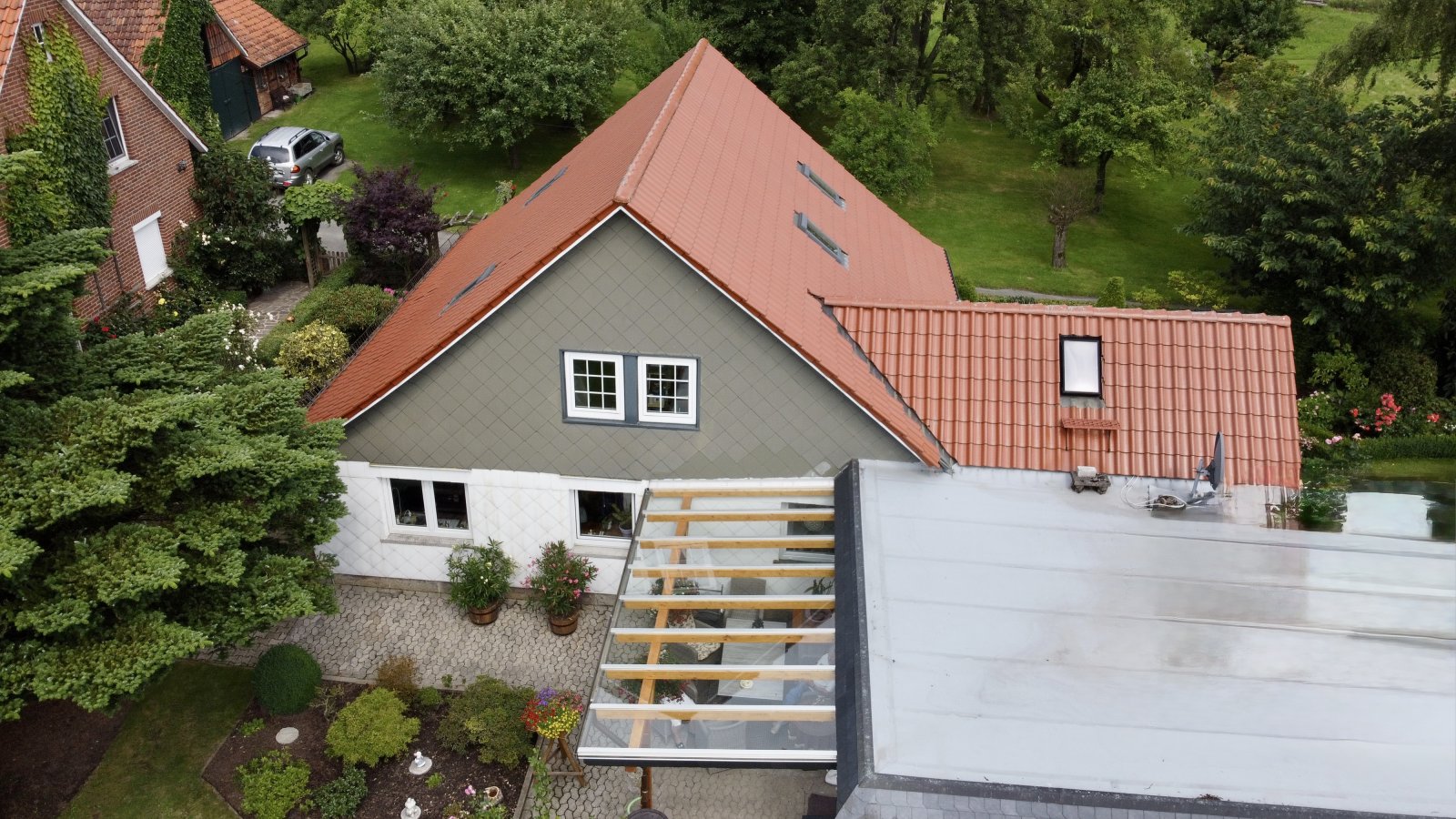 individuelles Wohnhaus mit unverbautem Fernblick