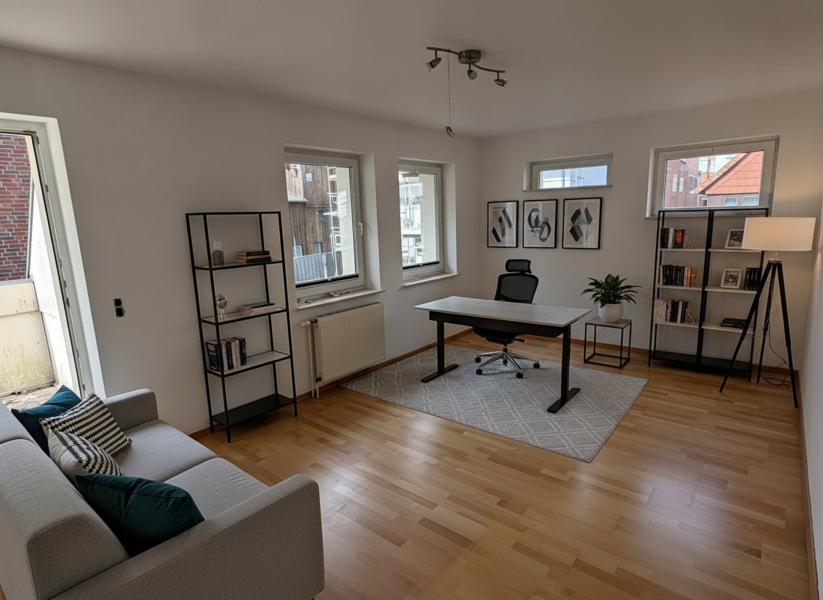 Perfekt für Paare und kleine Familien: 3 Zi. mit Balkon und Garage