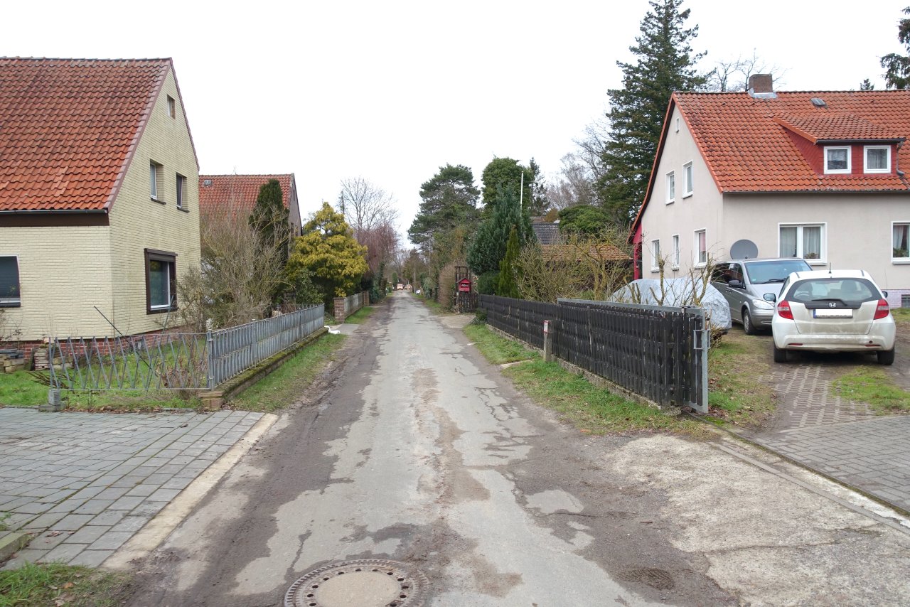Blick durch die Strasse Blick durch die Strasse