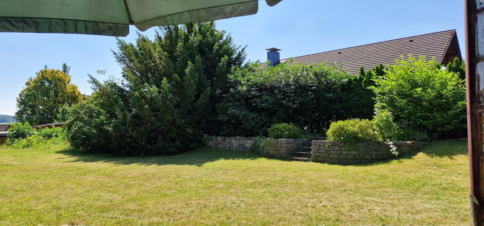 Blick von der Terrasse Blick von der Terrasse