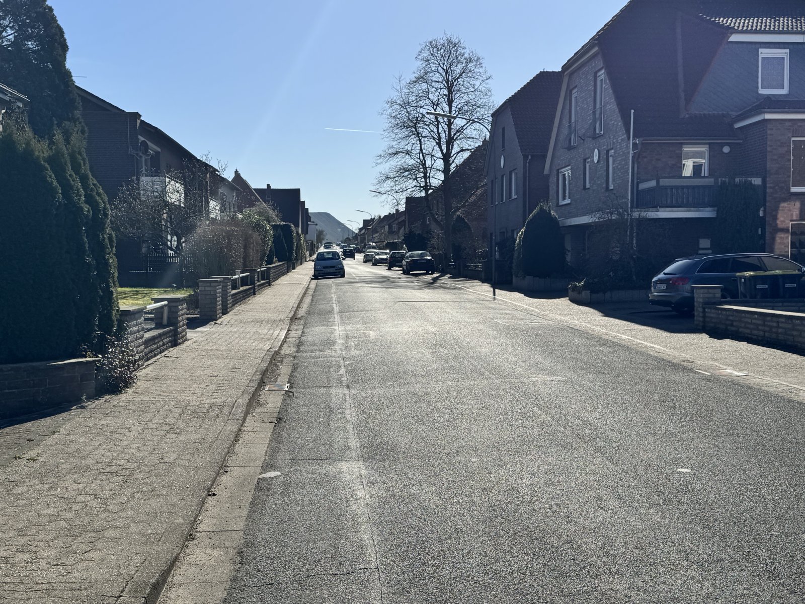 Blick durch die Straße Blick durch die Straße