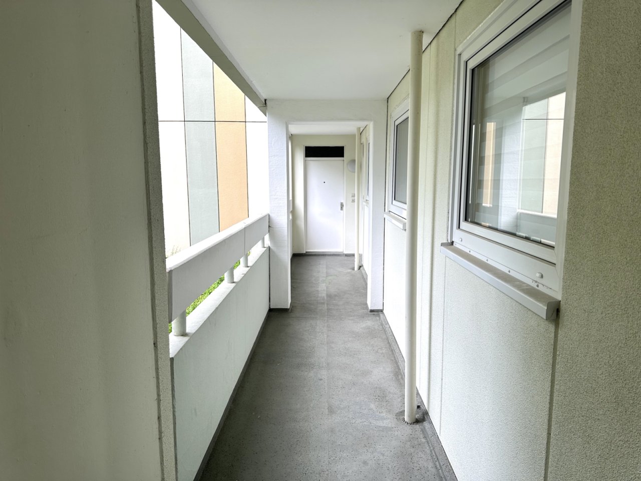 Zugang zu den Wohnungen Zugang zu den Wohnungen