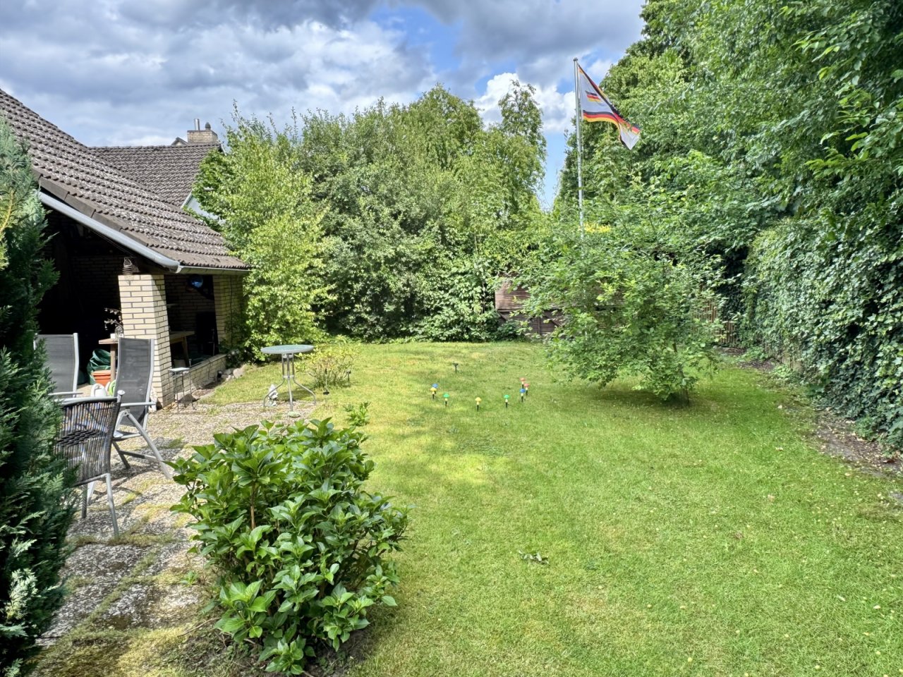Blick in den Garten