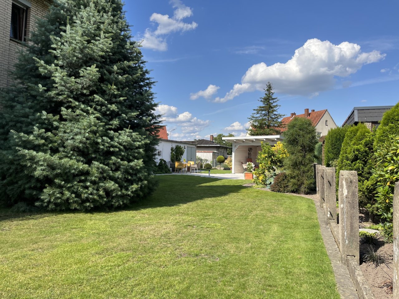 Blick in den Garten  