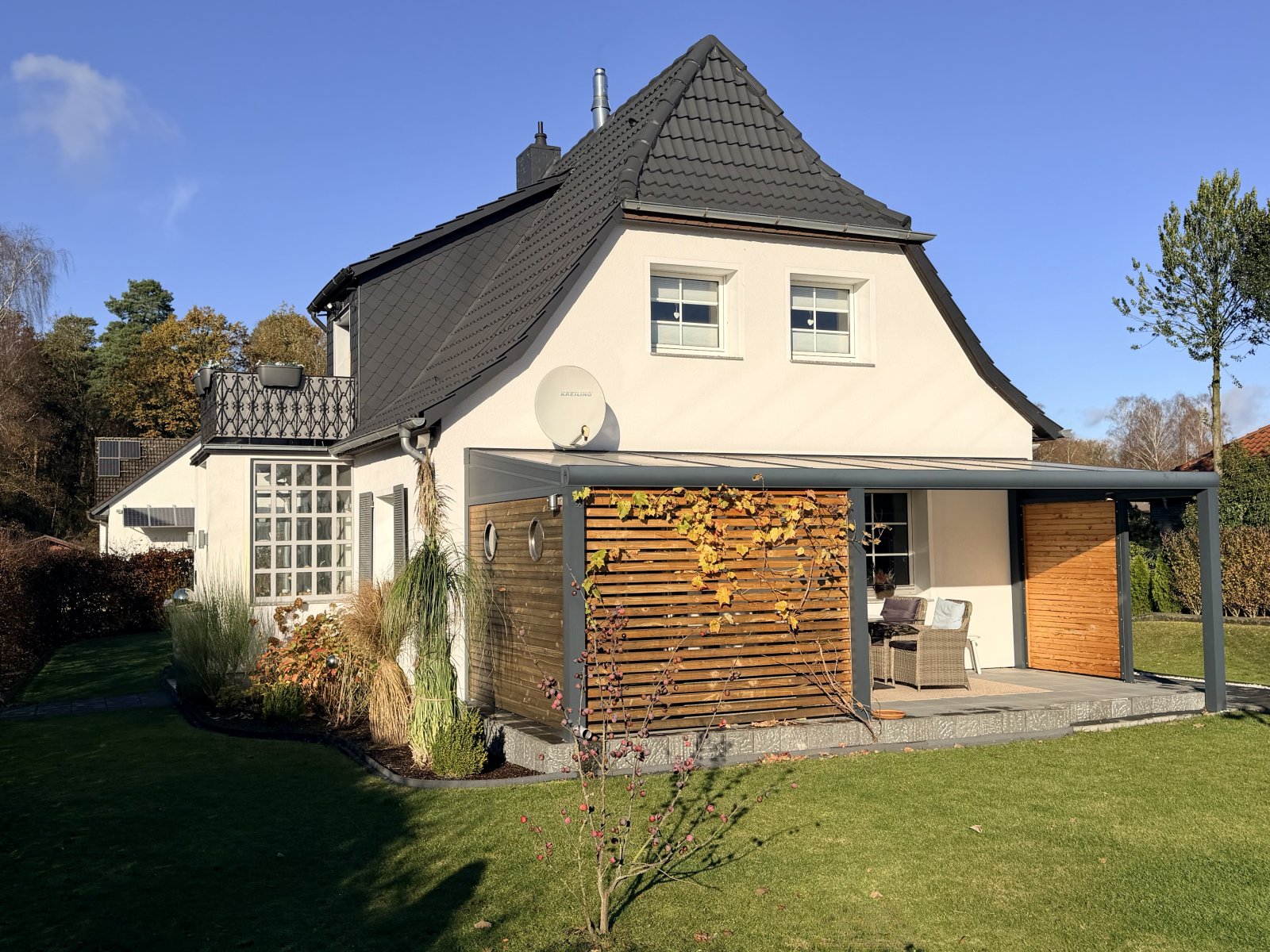 Hausansicht seitlich