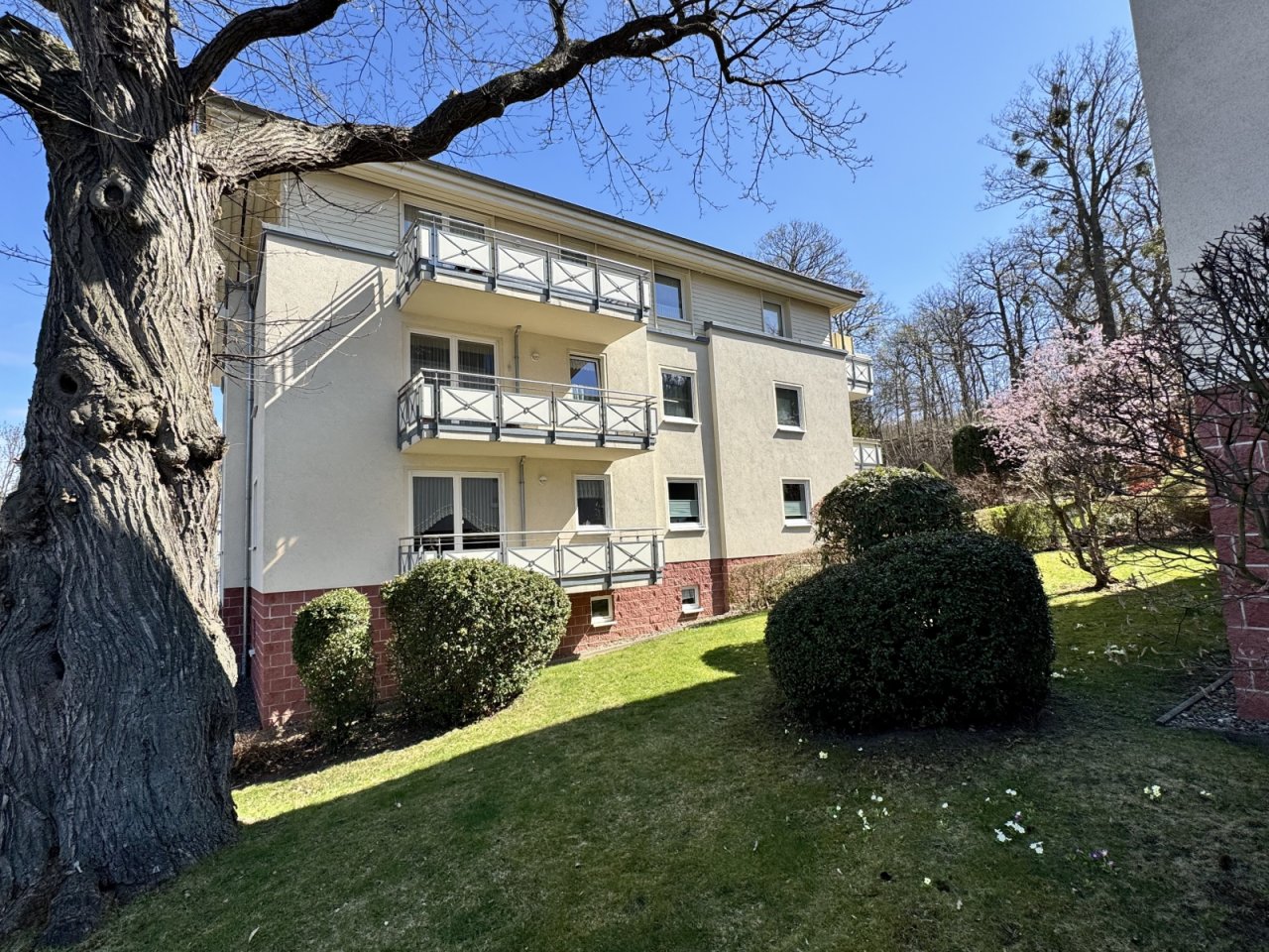 Hausansicht seitlich 