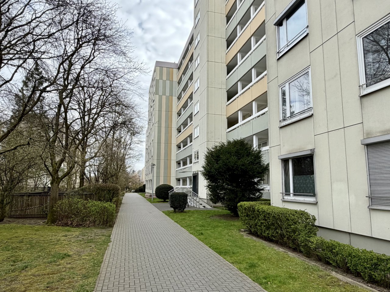 Blick auf die Anlage