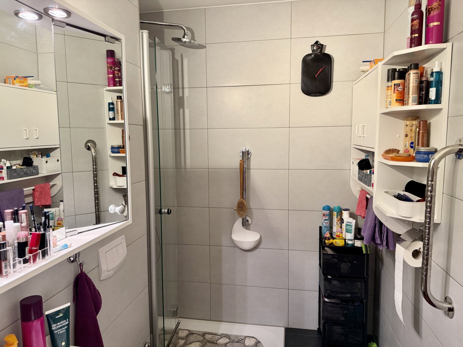 Bad mit Glasdusche Bad mit Glasdusche